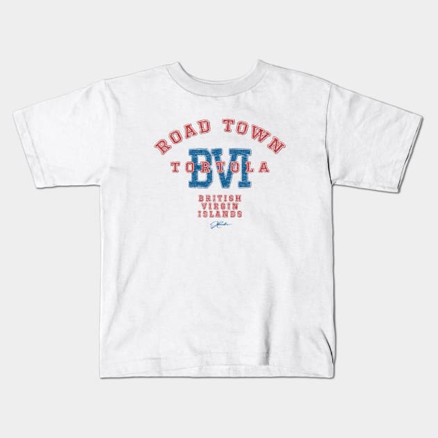 Road Town, Tortola, BVI (British Virgin Islands) Kids T-Shirt by jcombs